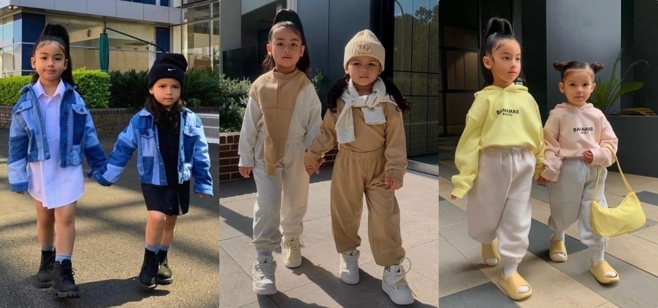 閨蜜裝也能不尷尬！從軟萌澳洲姊妹 Mia & Tatiana 穿搭找靈感，用色調、元素穿出多變特色