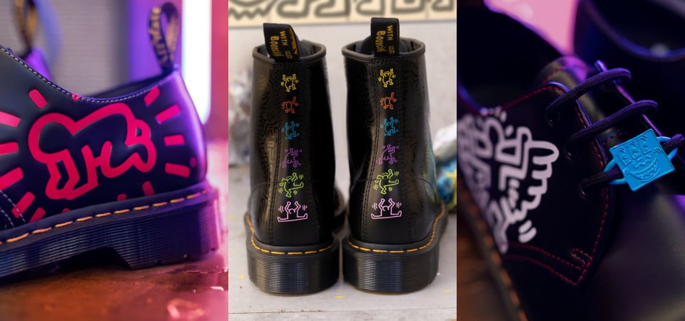開春就有猛料！Dr. Martens X Keith Haring，普普藝術碰上經典馬汀鞋款，輕鬆稱霸街頭！