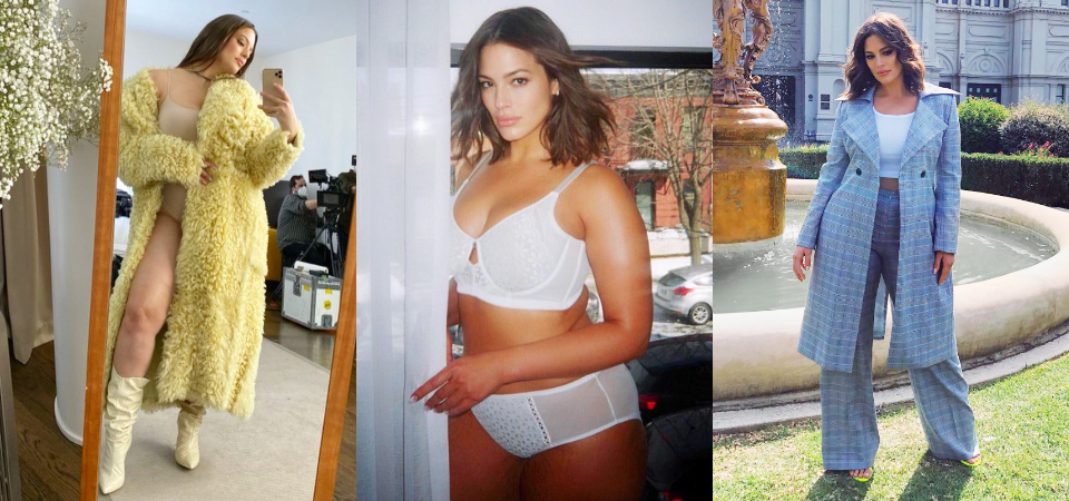 誰說肉肉女一定要遮肉？跟著大尺碼超模 Ashley Graham 學習「棉花糖女孩」的性感穿衣哲學！