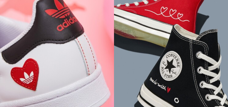 2021 情侶鞋推薦！adidas Originals 夢幻天鵝絨、Converse Chuck 70 愛心刺繡，高調放閃無極限！