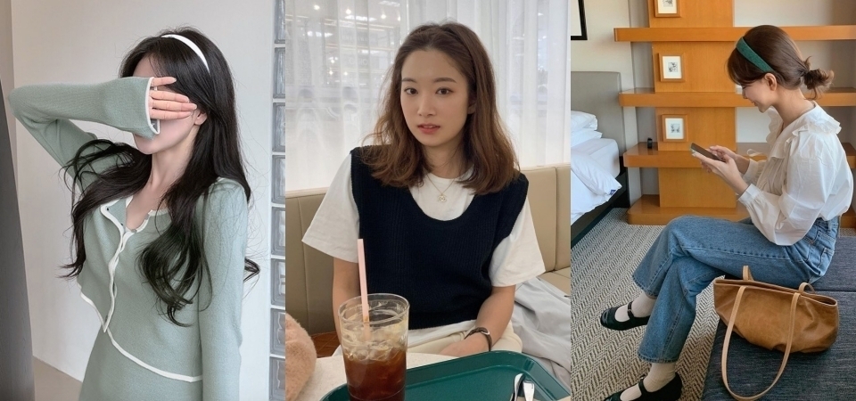 春天就該亮麗可愛！用「髮箍」點綴穿搭增添變化，上班、約會、休閒都派得上用場！