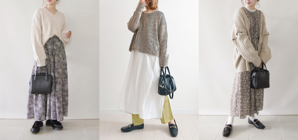 比小白鞋還百搭！偷師日本女生「黑色樂福鞋」一週穿搭 Look，輕鬆打造百變風格就靠它