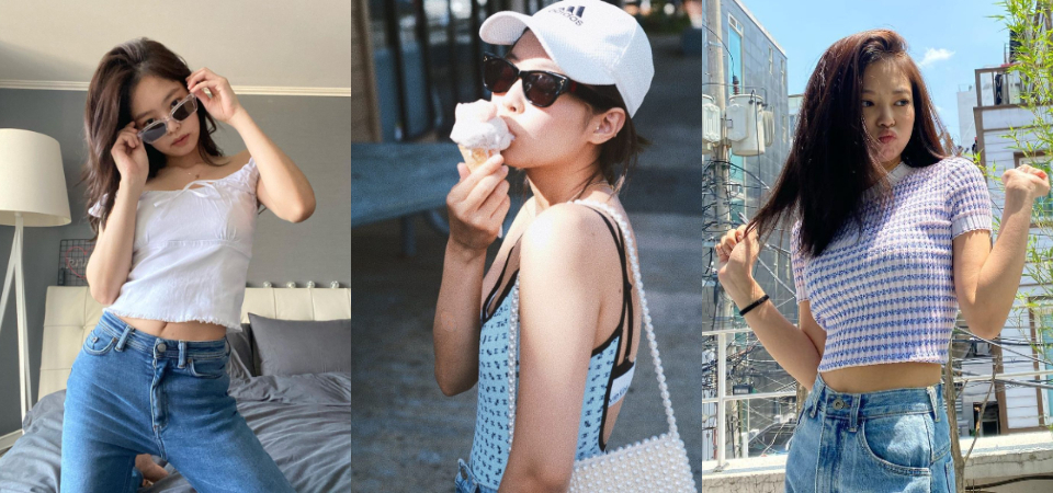 又甜又辣超級撩人！解析「人間香奈兒」Jennie 的穿搭技巧，夏天穿搭顯高、顯瘦、顯性感一次搞定！