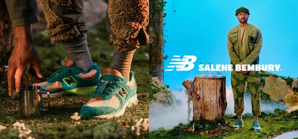 聯名出得比賺錢速度還快！Salehe Bembury X New Balance 2002R 系列照、形象片釋出，還不快調好發售日期的鬧鐘！