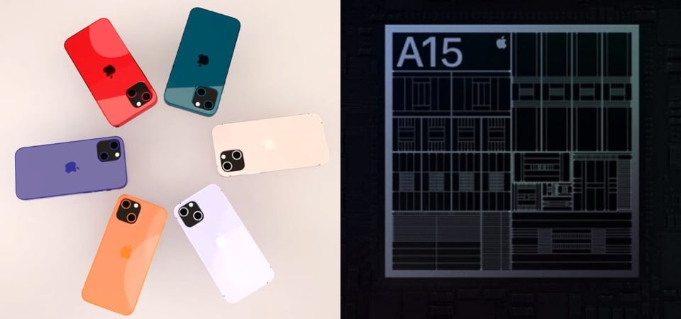 讓人引頸期盼的 iPhone 13 真的要來啦！清新色調越看越尬意，全新 A15 晶片提升效能 30 %！