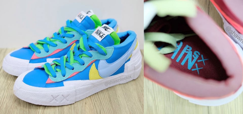KAWS X sacai X NIKE 三方聯名再開！全新雙色近照流出，快來看看哪一雙是你的命定色！