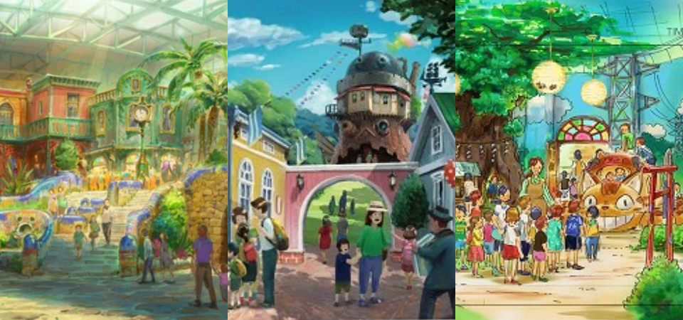 「吉卜力主題公園」2022 年確定開幕！還原《霍爾的移動城堡》、《魔法公主》、《魔女宅急便》、《龍貓》等經典場景！
