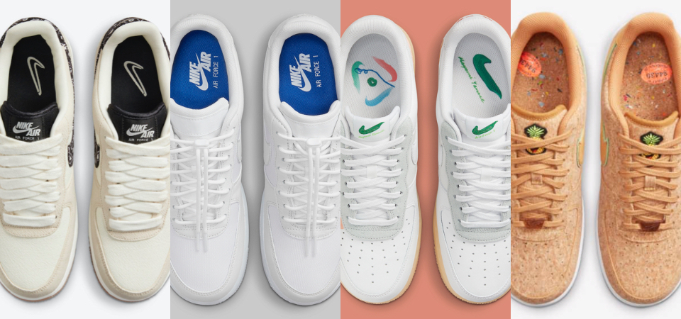超經典的 NIKE Air Force 1 一定要知道！推薦 4 款細節滿滿又百搭的 AF1，趕緊入手讓穿搭亮起來！