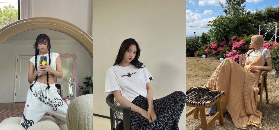 女生「白 T」挑選、穿搭攻略，看女星如何善用技巧、單品混搭穿出時髦不邋遢
