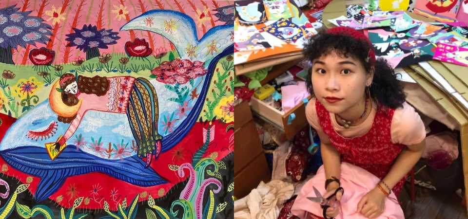 專訪 | 新生代藝術家「黃馨」用綺麗畫風編織愛與夢，帶你掉進奇幻旅程！