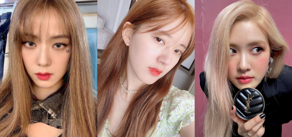 想染髮注意！依照臉型、膚色尋找命定髮色，連髮量也有關？BLACKPINK 示範「淺髮色」 重點 