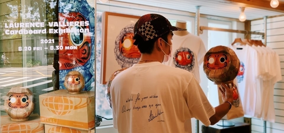 BEAMS x Laurence Vallières 攜手打造環保達摩，潮流、文化和環保議題的互相碰撞！