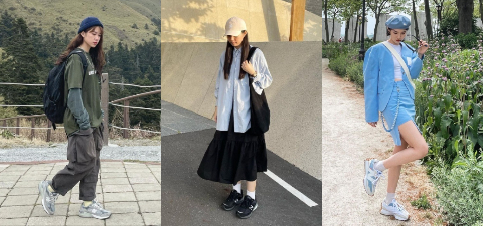 女生「NB 球鞋」夏天穿搭提案，不只甜美、中性都能搭，連時尚風格也輕而易舉！