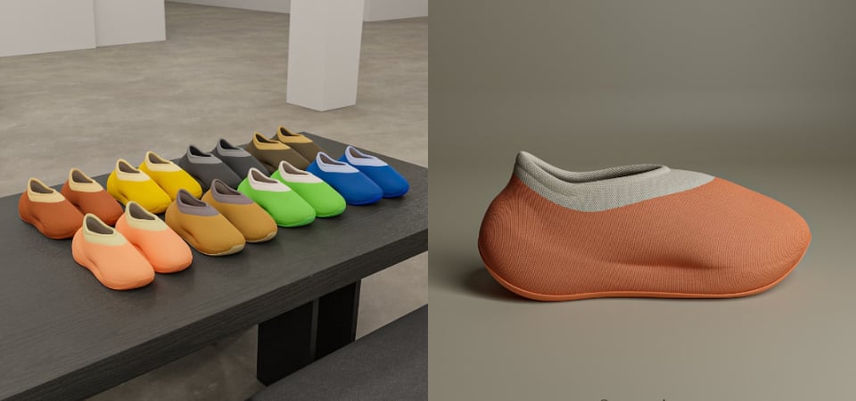 adidas Originals 全新鞋款 YEEZY KNIT RNNR 首發配色「Sulfur」，前衛外形、高調配色，挑戰嗎？