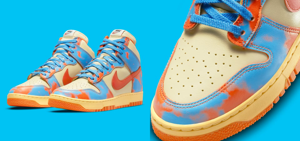 Nike Dunk High 特殊新色「Acid Wash」來襲，極致仿舊、1985 年原始鞋型重燃你的復古魂