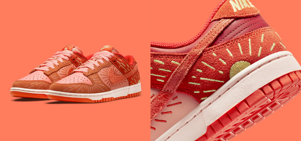 Nike Dunk Low 全新配色「Sunset」呼應冬至還細節滿點，連日落時間都在上面！
