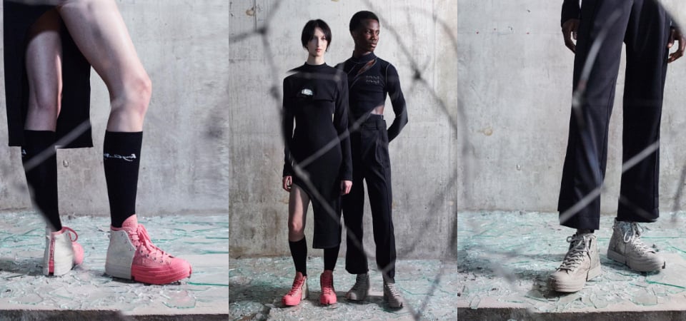 這是 Converse Chuck 70？與 Feng Chen Wang 聯名「2-in-1 Chuck 70」混凝土解構突破想像極限！