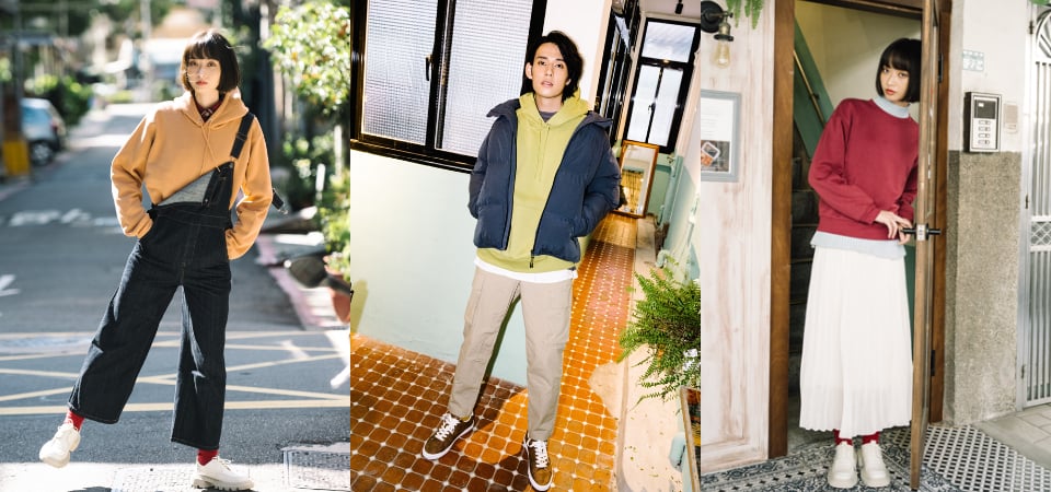 GU 神單品必須推薦！「SWEAT 大學 T / 帽 T」秋冬再進化，Smart Casual、復古、輕旅穿搭都搞定！