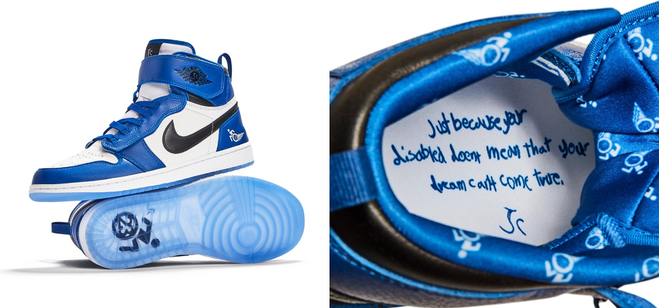 實現自己的「不可能」！Jordan Brand 攜手公益團體為身障少年打造專屬鞋款 Air Jordan 1 High FlyEase PE！