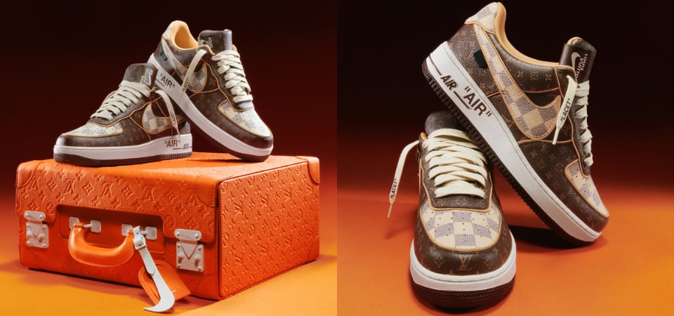 Virgil 最後的曠世巨作！LV 與 Nike Air Force 1 完美結合，到底是球鞋還是收藏品？