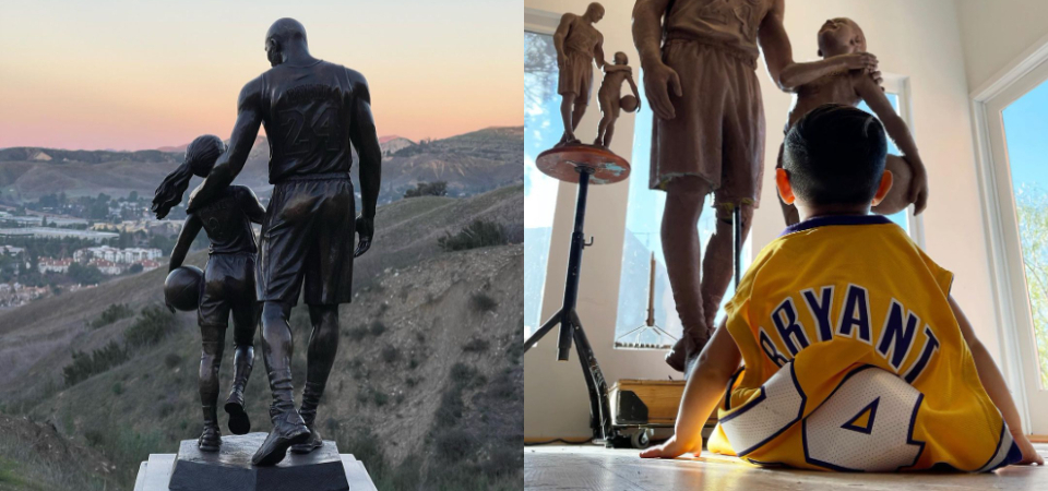 曼巴精神永流傳！雕塑藝術家 Dan Medina 樹立 Kobe Bryant 紀念雕像，傳奇將永遠留在我們心中！