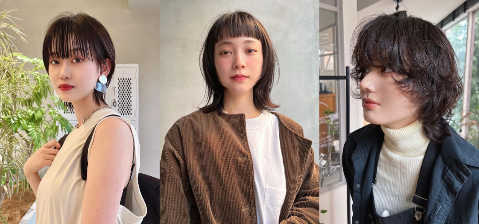 2022 女生髮型推薦！日系型人都在瘋的「魚尾短髮」，高層次造型顯小臉，羊毛捲讓過渡期也不尷尬