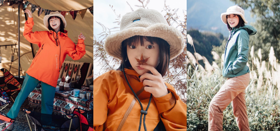 Outdoor 也能美美噠，李佳穎「露營穿搭」俐落又率性，打卡美照超吸讚！
