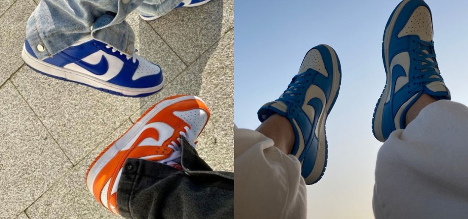 Nike Dunk 別只知道熊貓配色，這 3 雙清爽系「藍白配色」的 Dunk 也不賴 ！