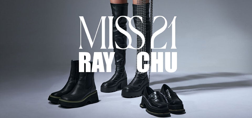 臺灣新銳設計師RAY CHU與怪美時尚女鞋品牌MISS 21首次推出聯名鞋款系列 : “I am MISS Ray”