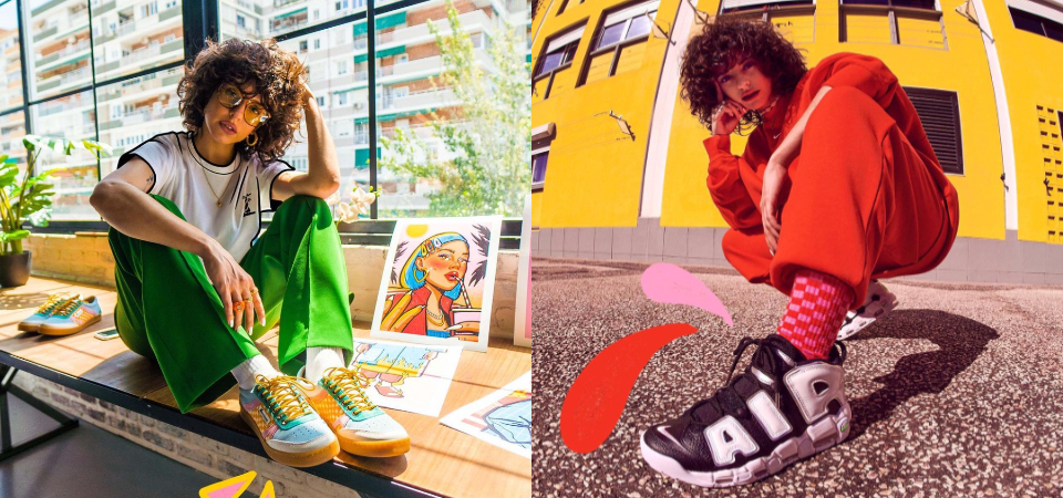 美式街頭穿搭指南！西班牙藝術家「Be Fernández 」80s 復古風格超吸睛，Netflix、Converse 都搶聯名！