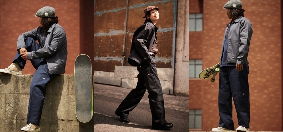 Dickies Ｘ 首位登上美國滑板雜誌《Thrasher Magazine》的華人選手許瑩，以「工裝褲 874」詮釋堅韌、耐磨職人精神