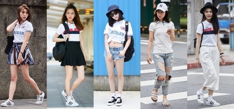 一件白色 POLO 衫就能打造出夏日優雅運動風的休閒LOOK！