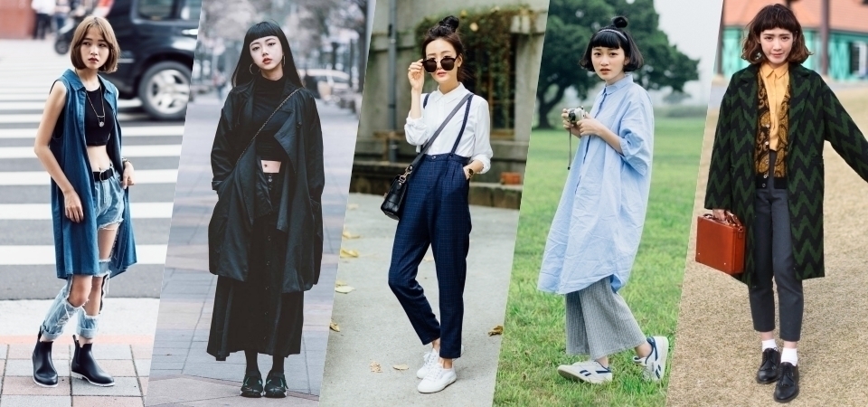 寬褲正在流行中，Dappei 四月份女性穿搭榜