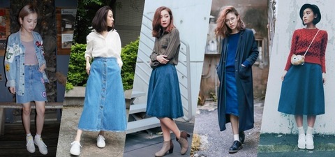 夏季來勢洶洶！短中長「牛仔裙」混搭大破解