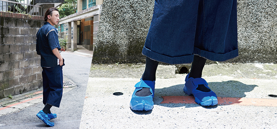 日式和服外套與 Nike Air Rift 忍者鞋相遇，時尚編輯李豪的混搭哲學