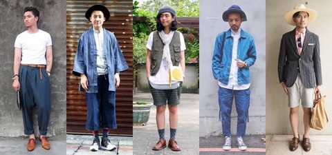 夏日穿搭藍白兩色是首選！2016 六月份男性穿搭排行榜