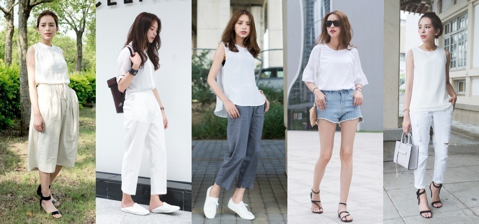 Lisa Lai 夏日一週間「純白穿搭」，穿出你的清新與甜美！