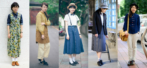 秋冬開始多層次吧！跟著奈佛 Neville 一起學習「日系古著風格」一週間穿搭！