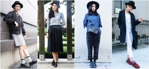 女孩戴上帥氣的紳士帽  當一天帥氣女孩