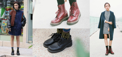 再次號召馬汀控！最經典的 Dr. Martens -1460黑底黃線8孔靴，達人示範大公開！