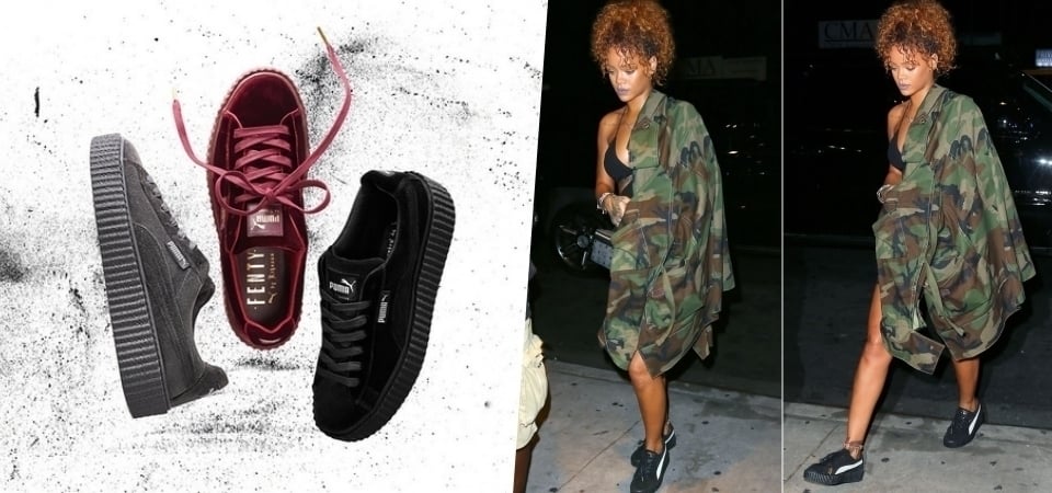 上一季沒買到沒關係！2016 冬季 Puma 再度打造全球限量奢華 Velvet Fenty Creeper！
