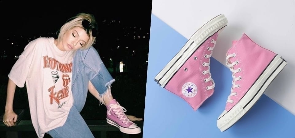 基本款就是買不完！'70 年代粉紅浪潮來襲～這次 CONVERSE CHUCK TAYLOR 竟然推出粉紅色鞋款！ 