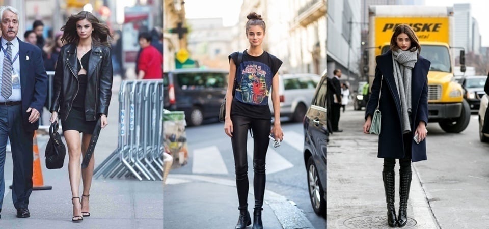 喜歡濃眉大眼的妞兒？那你一定要看超甜的新世代超模 Taylor Hill 的 Off Duty 率性穿搭