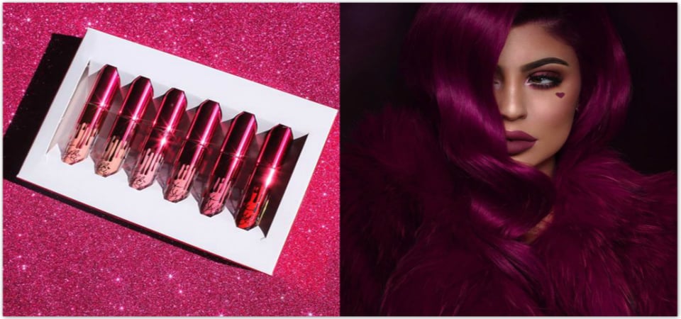 讓美國當紅時尚 ICON—Kylie Jenner 魅惑得好不像她！個人品牌唇妝禮盒新形象照釋出