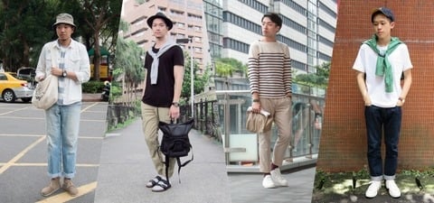 型男必學好感系男子穿搭！日系穿搭一週間