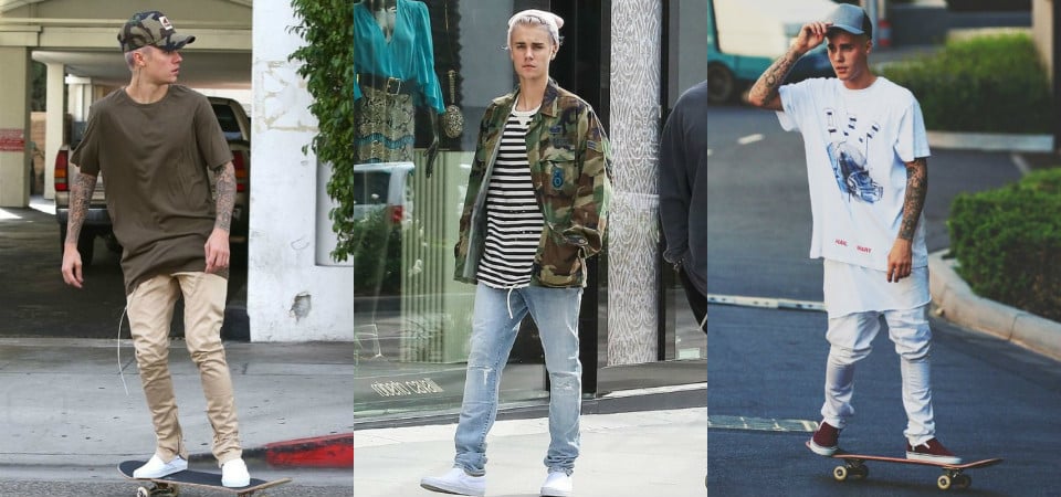 #看街拍學穿搭 | 無論如何都要層次，Justin Bieber 的「懶人鞋」穿搭一週間 !