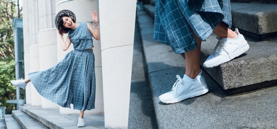 「想當最好的女朋友！」—ALBEE 的完美女孩風格，詮釋義式質感鞋履品牌 Diadora 