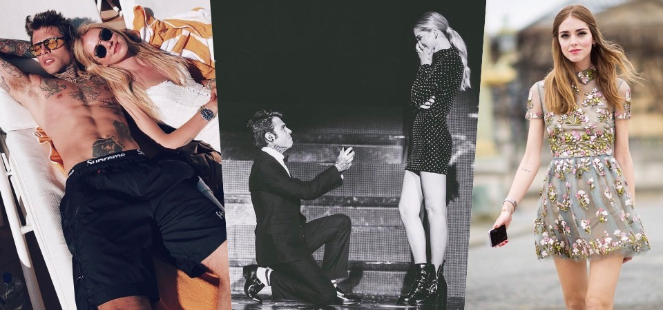 義大利的第一時尚網美和第一饒舌明星宣布結婚！Chiara Ferragni 和 Fedez 人人稱羨的幸福故事