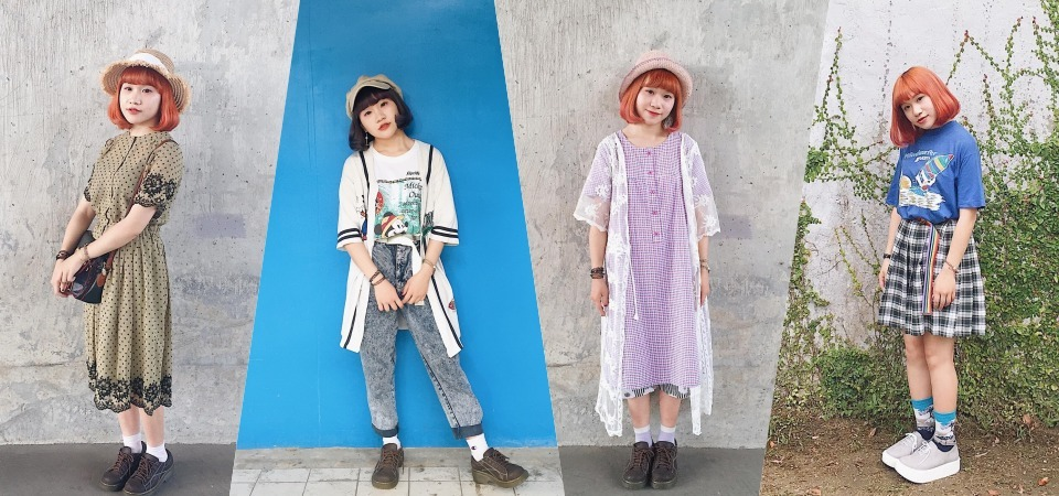 獨立經營古著商場 AFA 的可愛女孩 Apple，專訪她的穿搭與經營心得！