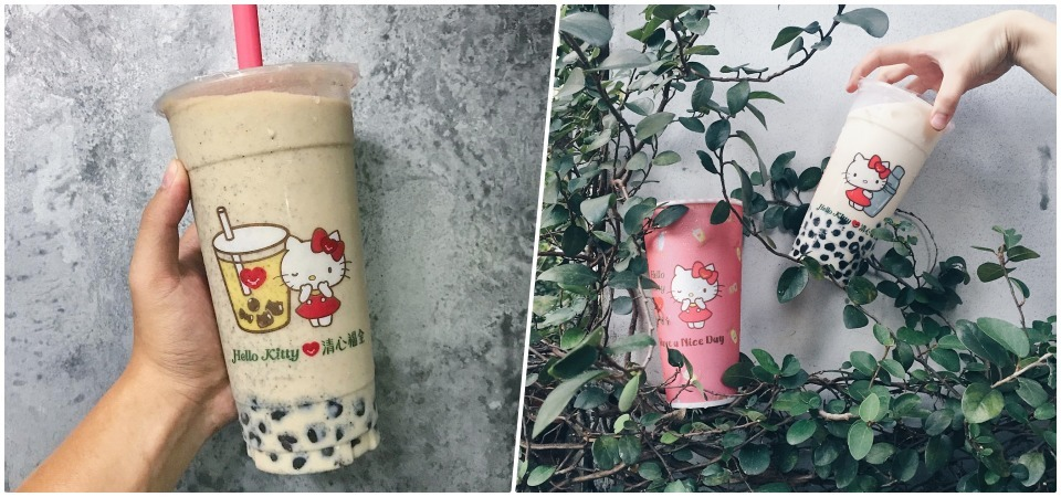 說好的戒飲料呢？現在有「清心福全 X Hello Kitty」的聯名，戒飲料已成不可能的任務了！